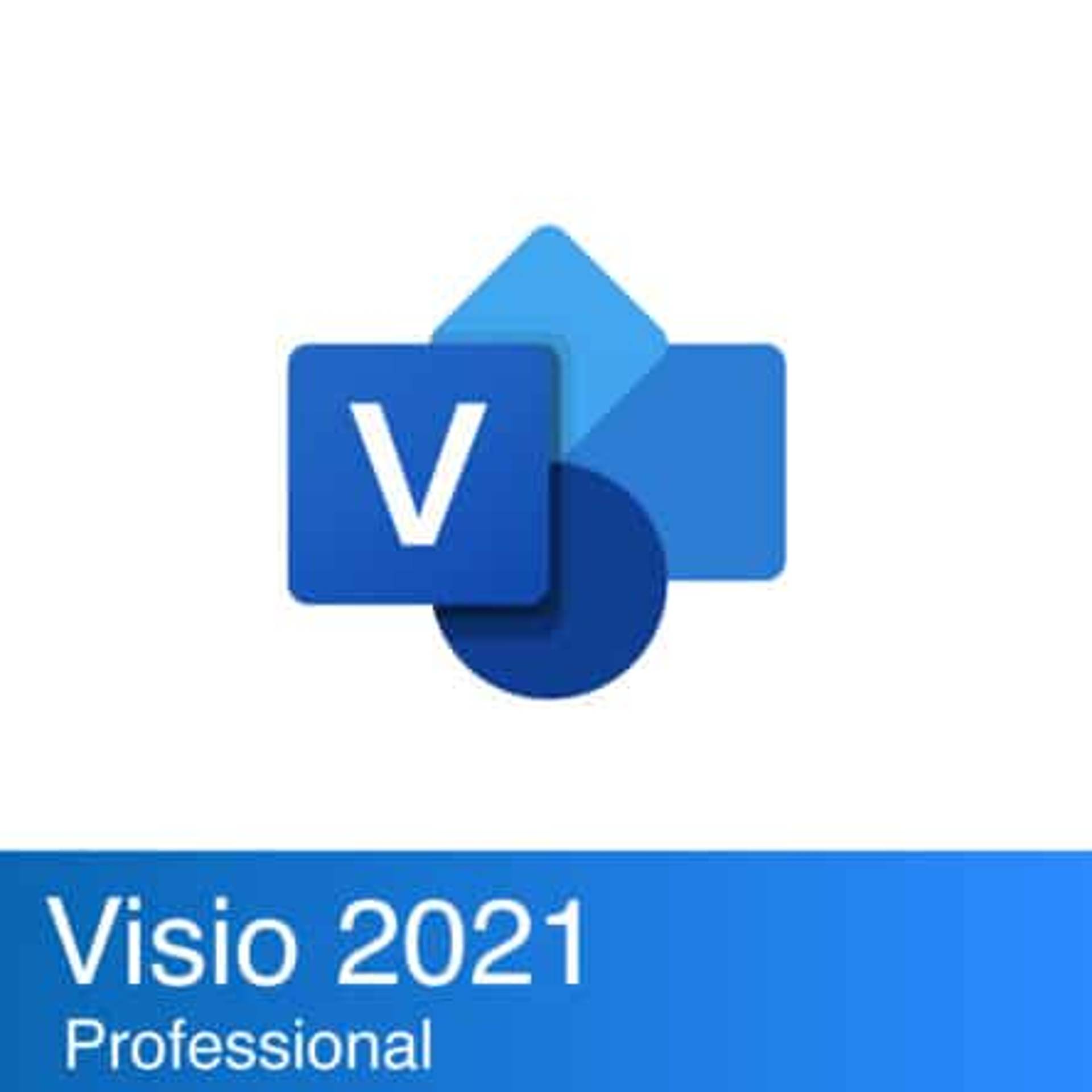 Visio Professional 2021 Lifetime Retail License Key – 1 PC