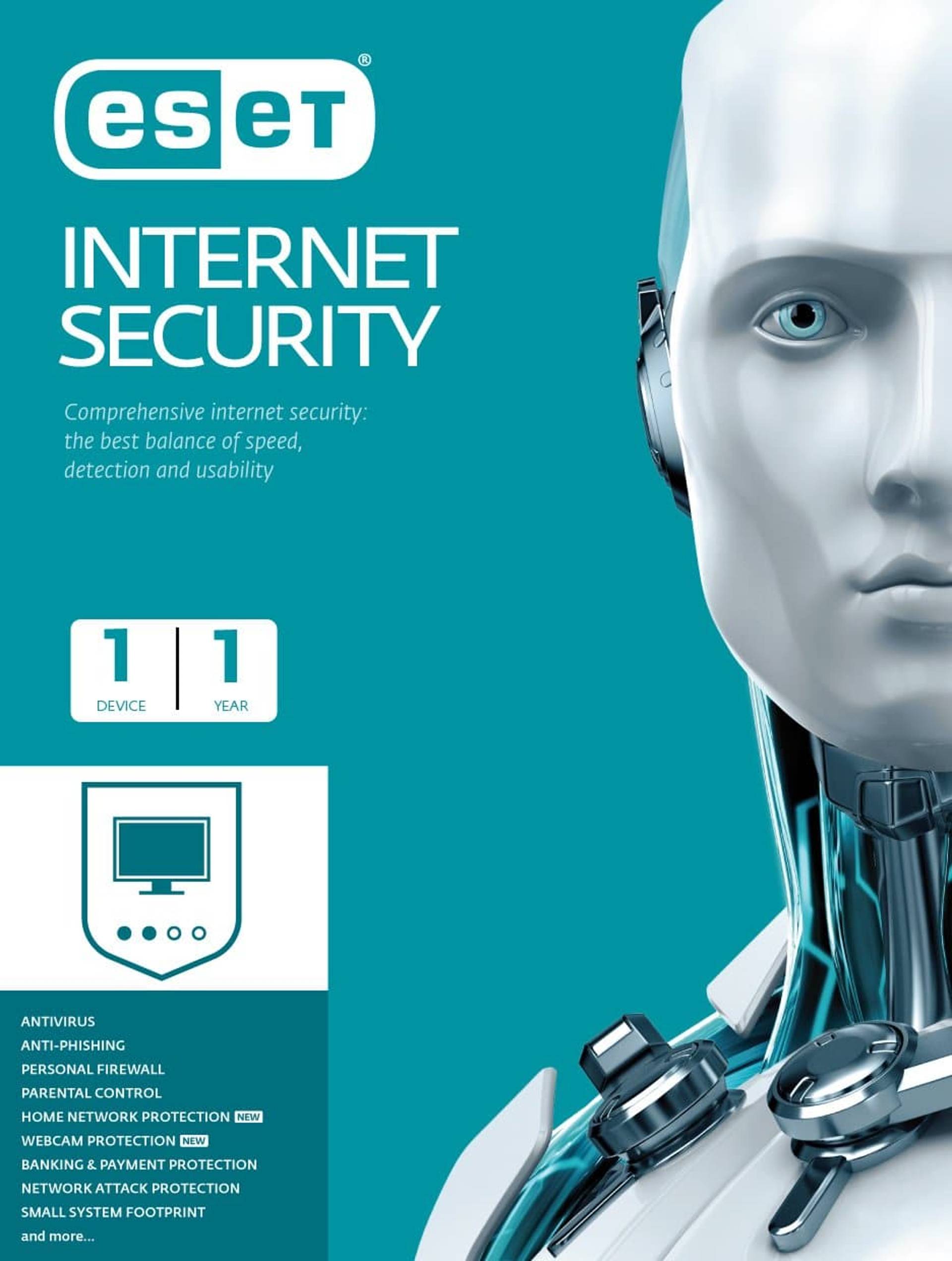 ESET Internet Security 1 Device 1 Year