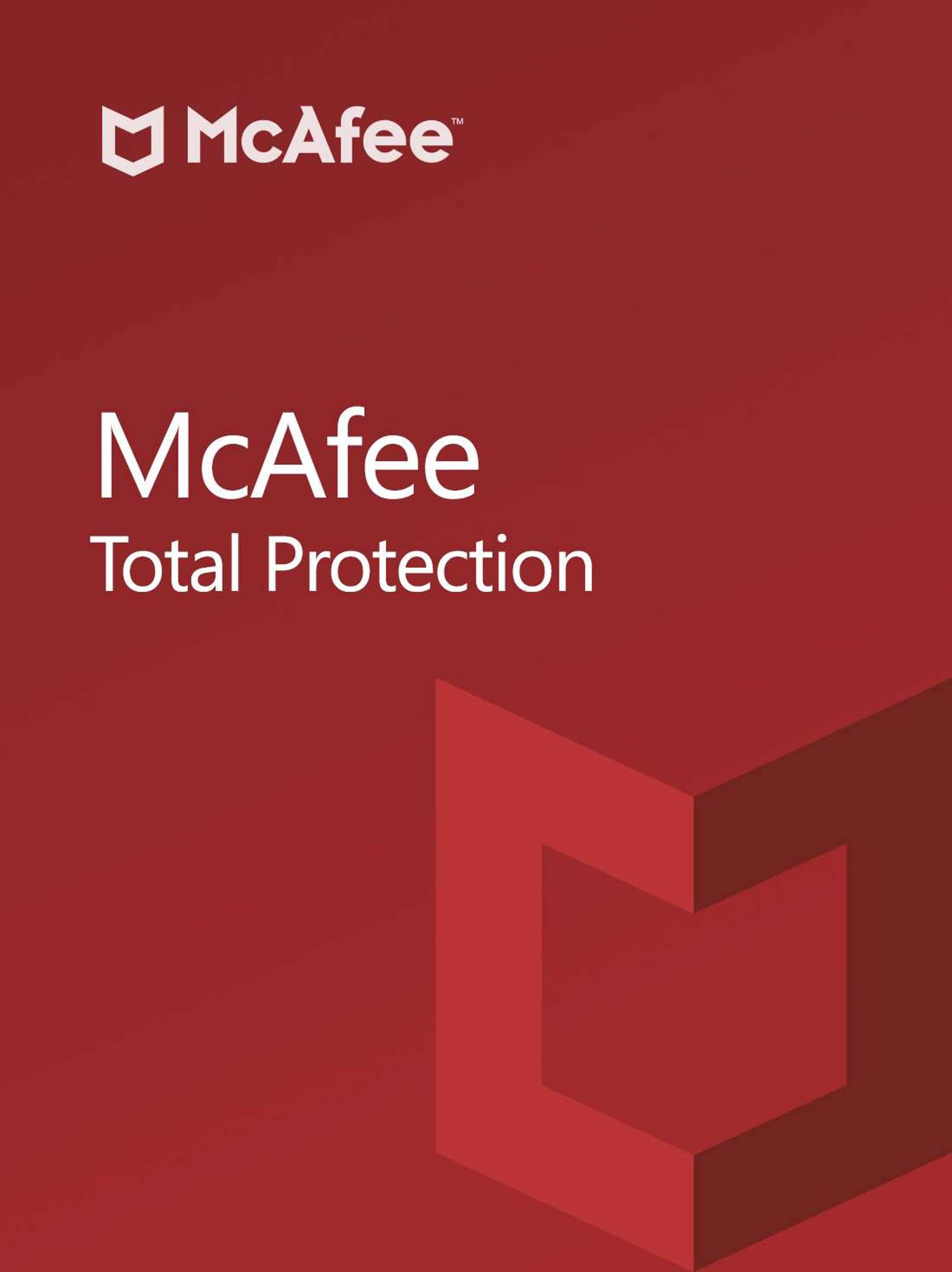 McAfee Total Protection 1 User 1 Year