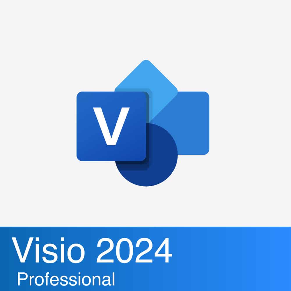 Visio Professional 2024 Lifetime Retail License Key – 1 PC