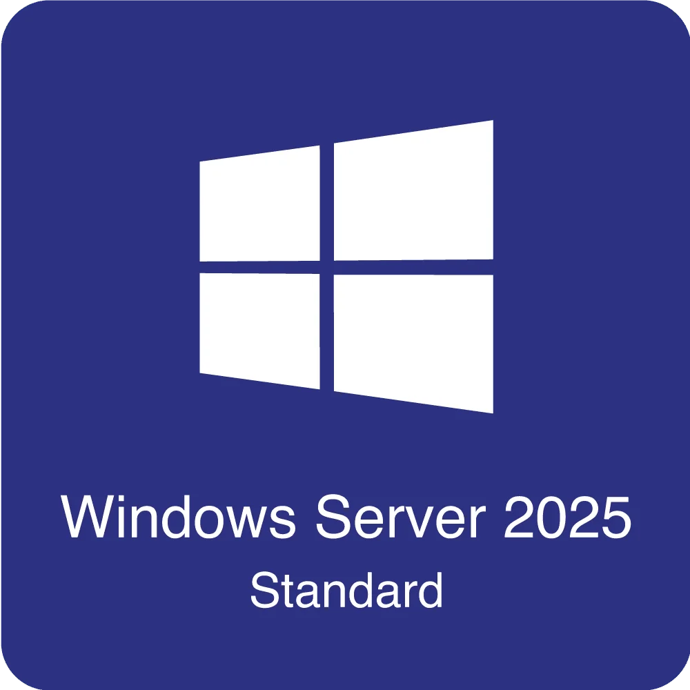 Windows Server 2025 Standard Lifetime Retail License Key – 1 Server