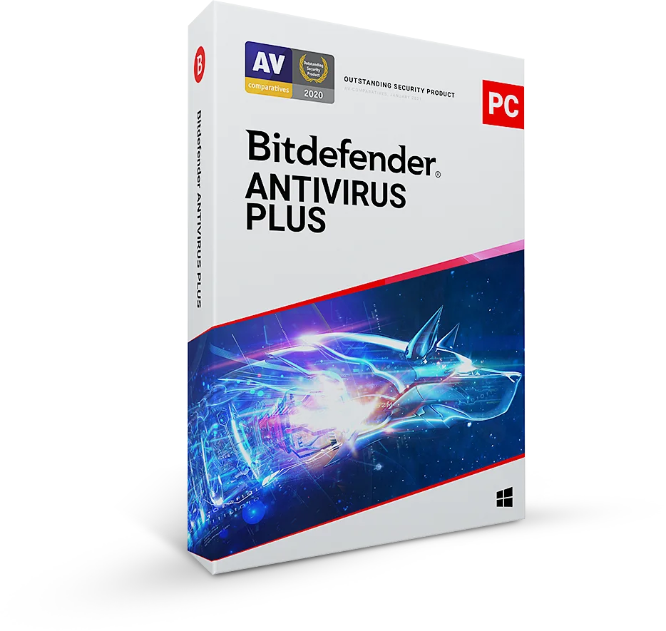 Bitdefender Antivirus Plus 1 User 1 Year
