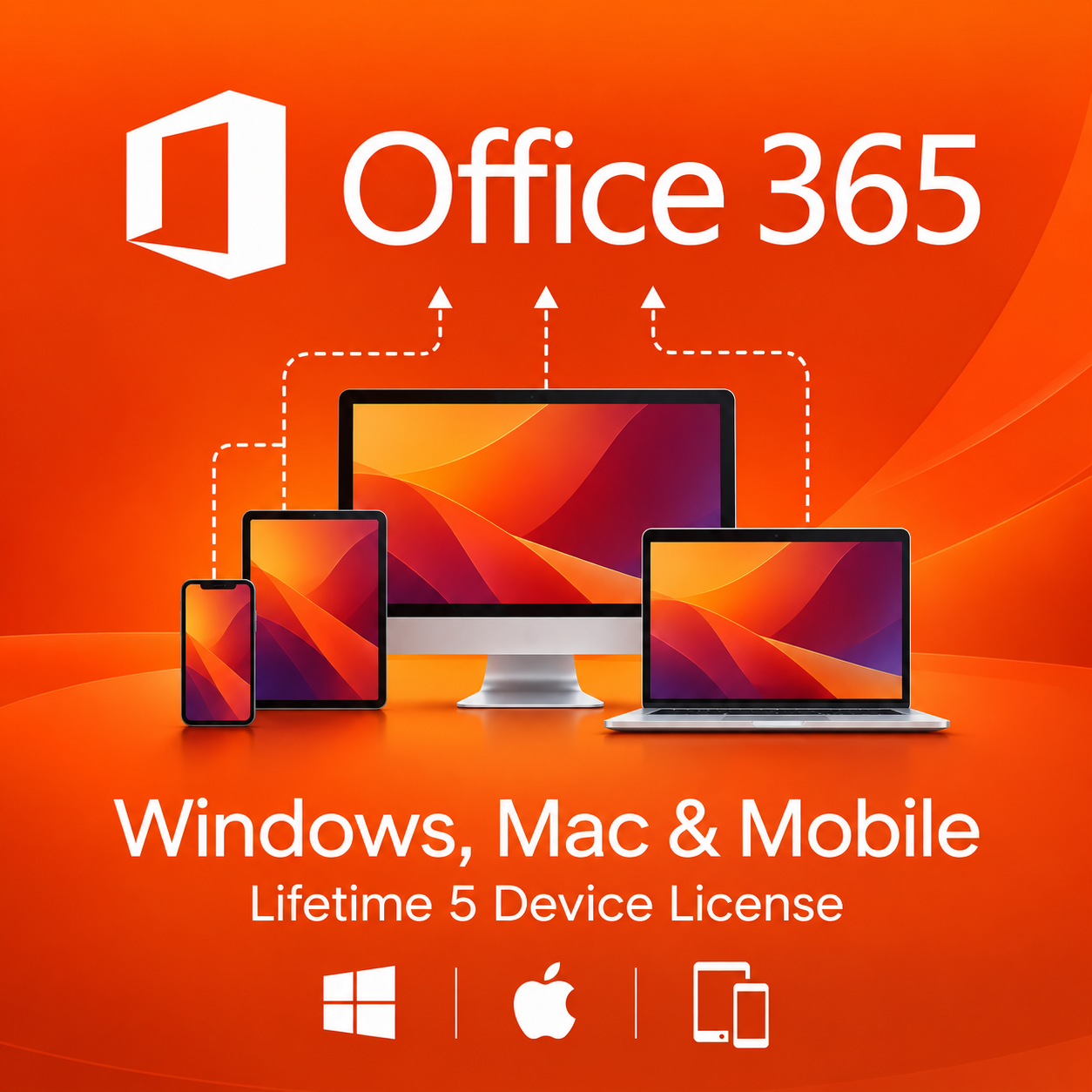 Office 365 Professional Plus License – 5 Devices